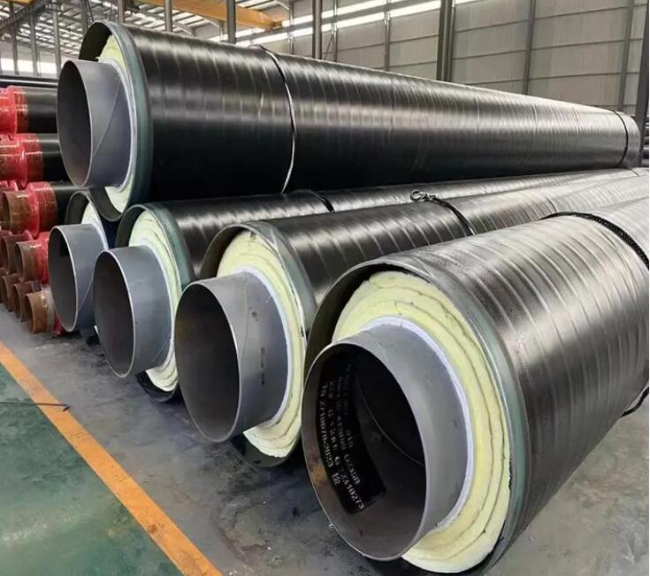 济宁钢套钢蒸汽保温管